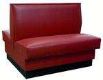 American Tables & Seating , QAD-36-FLR30, QS Plain Back, Double Booth