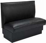 American Tables & Seating , QAS-36-FLR10, QS Plain Back, Single Booth