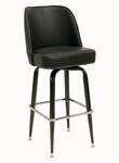 American Tables & Seating , SR-4-BVS, Bucket Seat & Cross-Over Base, Swivel Barstool