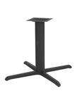 American Tables & Seating , T3636M-W/O-ATS-Std, 4" Column & Spread, Complete Base
