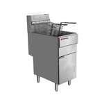 Grindmaster-Cecilware , FMS705NAT, Fryer, Gas, Floor Model, Full Pot