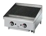 Star , 6024CBF, Charbroiler, Gas, Countertop, Medium-Duty, 24.0 Inch