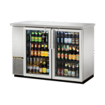 True Manufacturing , TBB24-48-2G-Z1-SFT-S-1, Back Bar Cabinet, Refrigerated