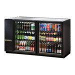 True Manufacturing , TBB24-60-2G-Z1-BST-B-1, Back Bar Cabinet, Refrigerated
