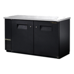 True Manufacturing , TBB24-60-2S-Z1-SFT-B-1, Back Bar Cabinet, Refrigerated
