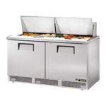 True Manufacturing , TFP-64-24M-HC, Refrigerated Counter, Mega Top Sandwich / Salad Unit