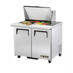 True Manufacturing , TSSU-36-12M-B-HC, Refrigerated Counter, Mega Top Sandwich / Salad Unit