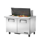 True Manufacturing , TSSU-48-18M-B-HC, Refrigerated Counter, Mega Top Sandwich / Salad Unit
