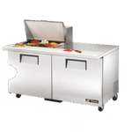 True Manufacturing , TSSU-60-12M-B-HC, Refrigerated Counter, Mega Top Sandwich / Salad Unit
