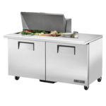 True Manufacturing , TSSU-60-15M-B-HC, Refrigerated Counter, Mega Top Sandwich / Salad Unit