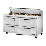 True Manufacturing , TSSU-60-16D-4-HC, Refrigerated Counter, Sandwich / Salad Unit