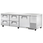 True Manufacturing , TUC-93D-4-HC, Refrigerator, Undercounter, Reach-In