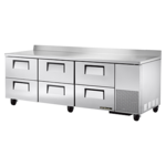 True Manufacturing , TWT-93D-6-HC, Refrigerated Counter, Work Top