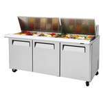 Turbo Air , MST-72-30-N, Refrigerated Counter, Mega Top Sandwich / Salad Unit