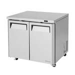 Turbo Air , MUR-36L-N6, Refrigerator, Undercounter, Reach-In