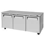 Turbo Air , MUR-72-N, Refrigerator, Undercounter, Reach-In