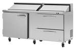 Turbo Air , PST-72-D2L-N, Prep Tables