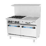 Turbo Air , TARG-4B24G, Range, 48" Restaurant, Gas
