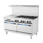 Turbo Air , TARG-6B24G, Range, 60" Restaurant, Gas