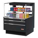 Turbo Air , TOM-36L-UFD-W(B)-2S-N, Open Display Case