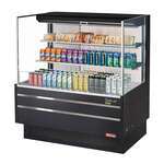 Turbo Air , TOM-48L-UF-W(B)-3S-N, Open Display Case
