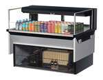 Turbo Air , TOM-48L-UFD-W(B)-1SI-N, Open Display Case
