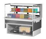 Turbo Air , TOM-48L-UFD-W(B)-2SI-N, Open Display Case
