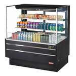 Turbo Air , TOM-48L-UFD-W(B)-3S-N, Open Display Case