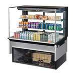 Turbo Air , TOM-48L-UFD-W(B)-3SI-N, Open Display Case