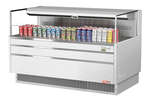 Turbo Air , TOM-60L-UF-W(B)-1S-N, Open Display Case