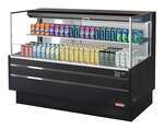 Turbo Air , TOM-60L-UF-W(B)-2S-N, Open Display Case