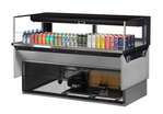 Turbo Air , TOM-60L-UFD-W(B)-1SI-N, Open Display Case