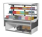 Turbo Air , TOM-60L-UFD-W(B)-3SI-N, Open Display Case