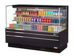 Turbo Air , TOM-72L-UF-W(B)-3S-N, Open Display Case