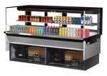 Turbo Air , TOM-72L-UFD-W(B)-2SI-N, Open Display Case