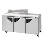 Turbo Air , TST-72SD-12S-N-CL, Refrigerated Counter, Sandwich / Salad Unit