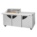 Turbo Air , TST-72SD-15M-N-CL, Refrigerated Counter, Mega Top Sandwich / Salad Unit