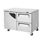 Turbo Air , TUR-48SD-D2-N, Refrigerator, Undercounter, Reach-In