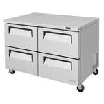 Turbo Air , TUR-48SD-D4-N, Refrigerator, Undercounter, Reach-In
